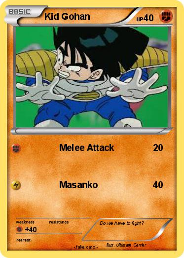 Pokemon Kid Gohan