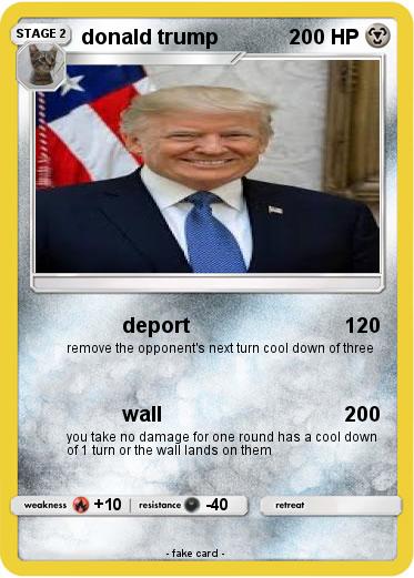 Pokemon donald trump