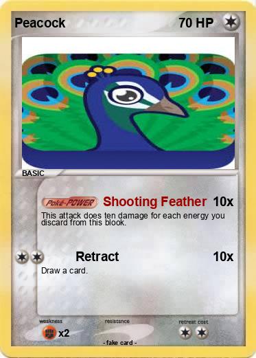 Pokemon Peacock