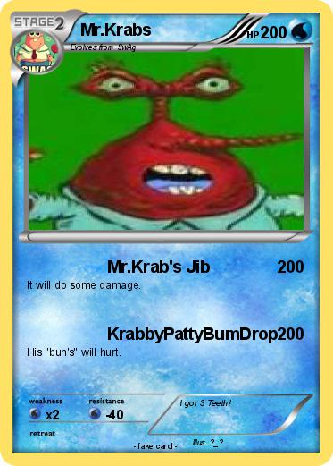 Pokemon Mr.Krabs