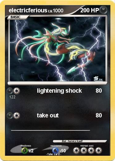 Pokemon electricferious