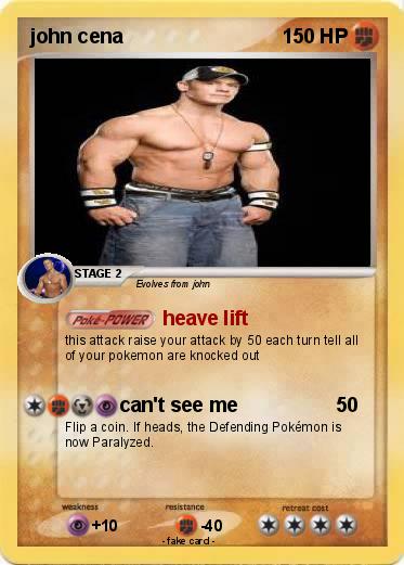 Pokemon john cena