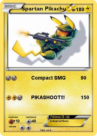 Pokemon Spartan Pikachu