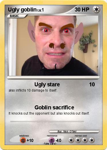 Pokemon Ugly goblin