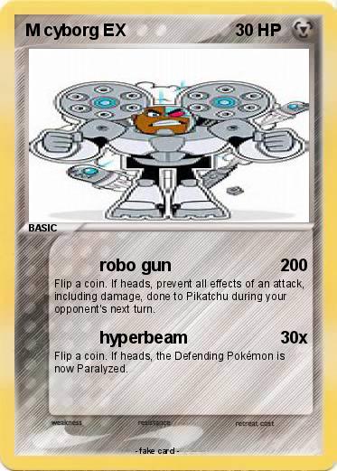 Pokemon M cyborg EX