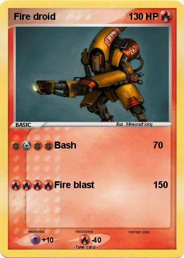 Pokemon Fire droid