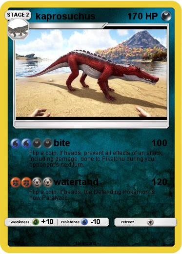Pokemon kaprosuchus