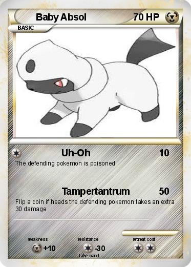 Pokemon Baby Absol