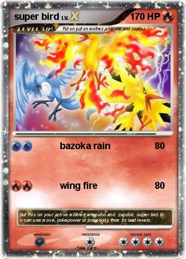 Pokemon super bird