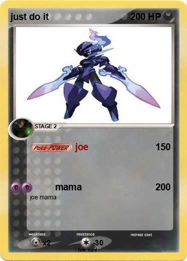 Pokemon just do it