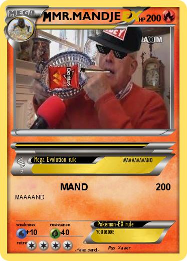 Pokemon MR.MANDJE