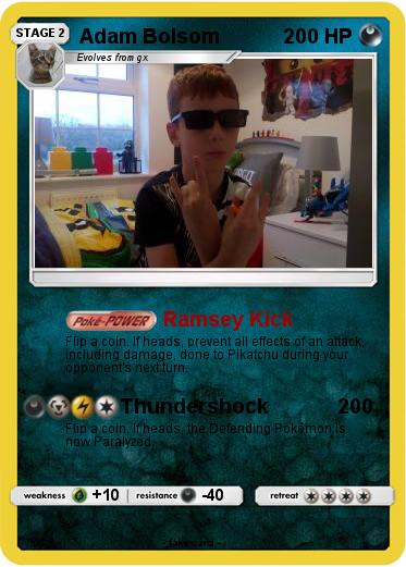 Pokemon Adam Bolsom