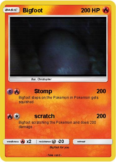 Pokemon Bigfoot