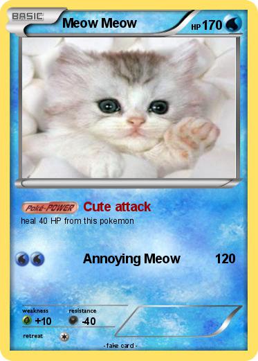 Pokemon Meow Meow