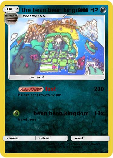 Pokemon the bean bean kingdom