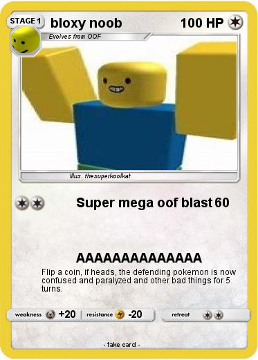 Pokemon bloxy noob