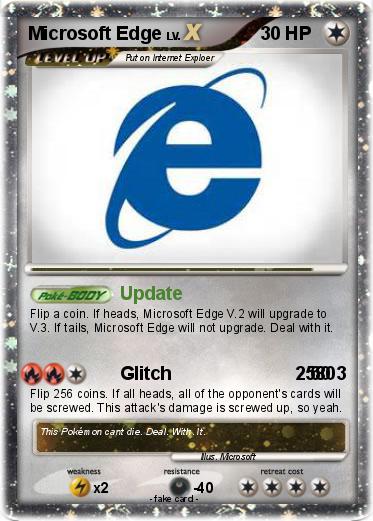 Pokemon Microsoft Edge