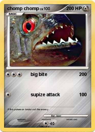 Pokemon chomp chomp