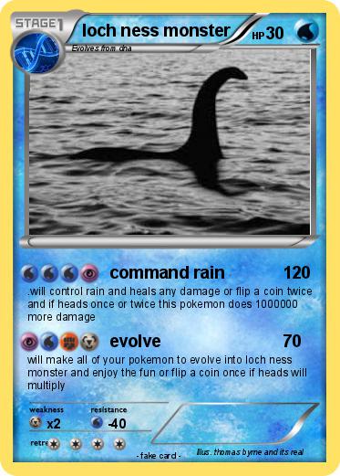 Pokemon loch ness monster