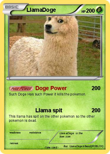 Pokemon LlamaDoge