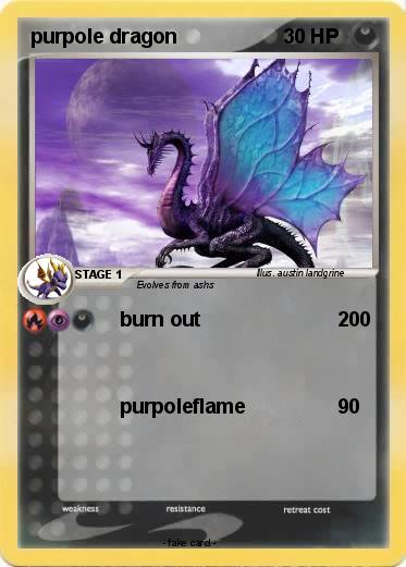 Pokemon purpole dragon