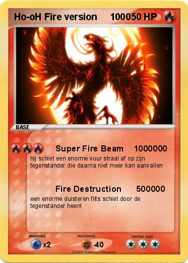 Pokemon Ho-oH Fire version     1000