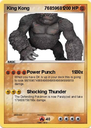 Pokemon King Kong            76859681