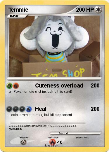 Pokemon Temmie