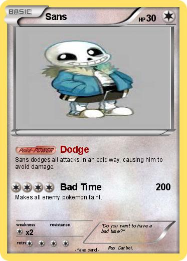 Pokemon Sans