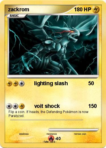Pokemon zackrom