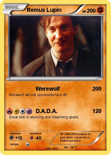 Pokemon Remus Lupin