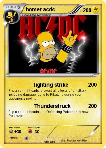 Pokemon homer acdc