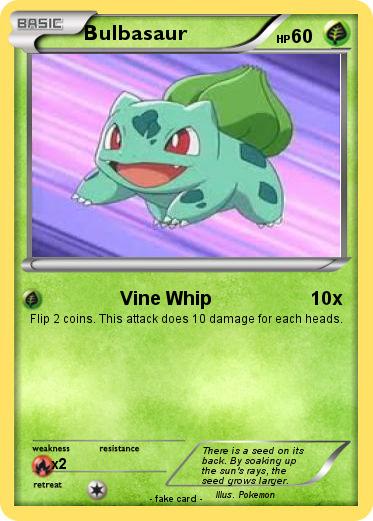 Pokemon Bulbasaur
