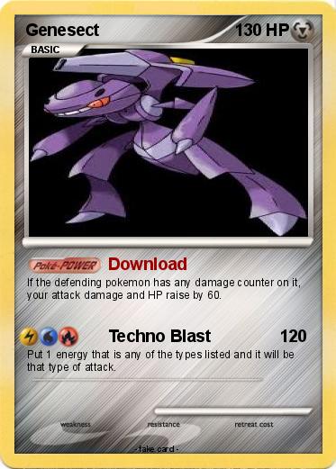 Pokemon Genesect