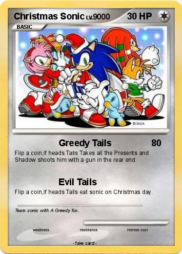 Pokemon Christmas Sonic