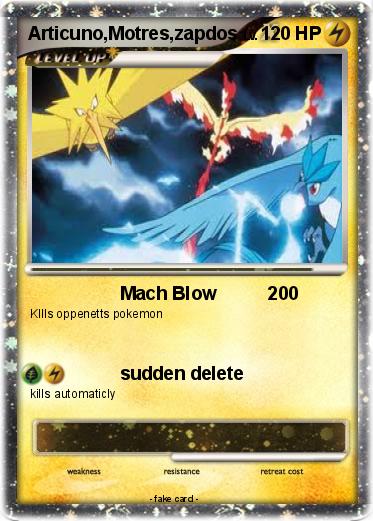 Pokemon Articuno,Motres,zapdos