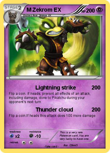 Pokemon M Zekrom EX