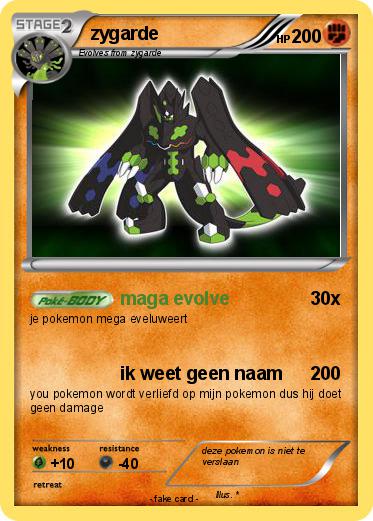 Pokemon zygarde
