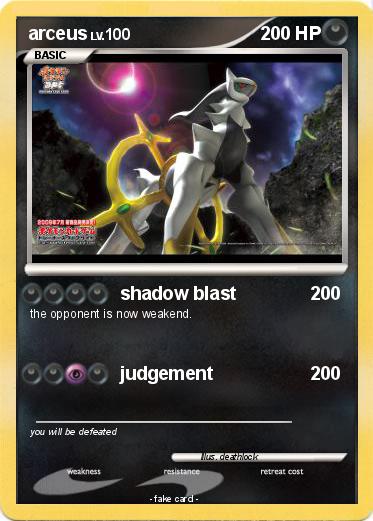 Pokemon arceus