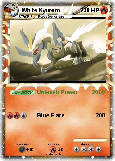 Pokemon White Kyurem