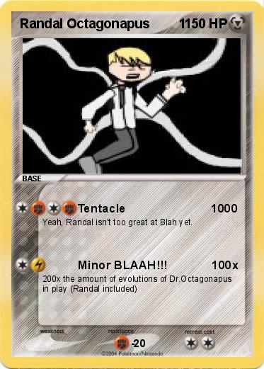 Pokemon Randal Octagonapus        1