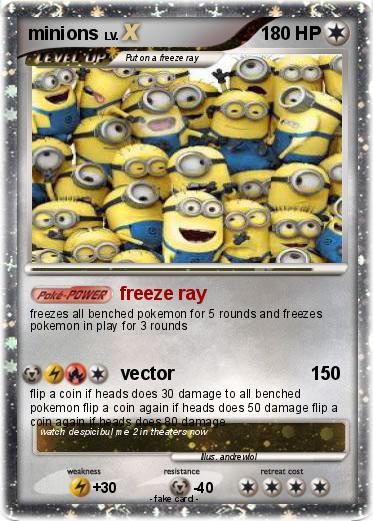 Pokemon minions
