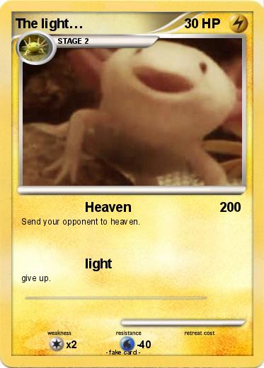 Pokemon The light…