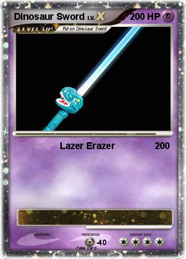Pokemon Dinosaur Sword