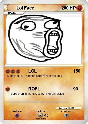 Pokemon Lol Face