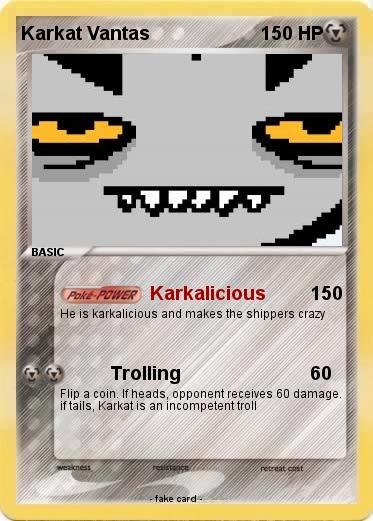 Pokemon Karkat Vantas