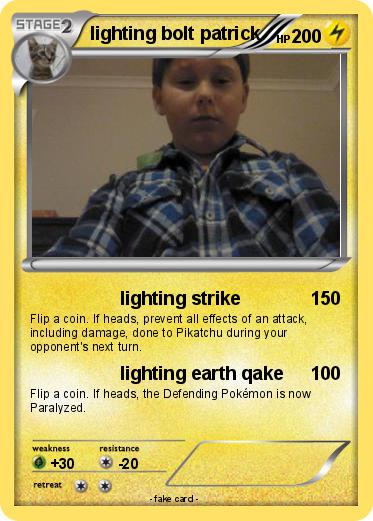 Pokemon lighting bolt patrick