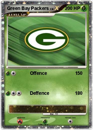 Pokemon Green Bay Packers