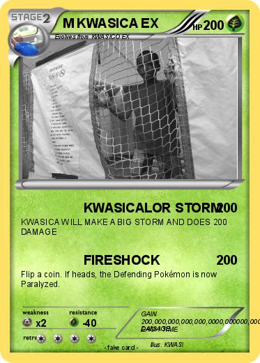 Pokemon M KWASICA EX