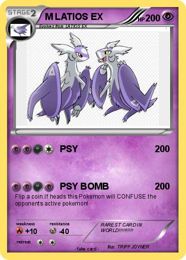 Pokemon M LATIOS EX